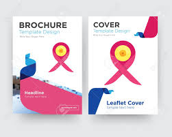 Check spelling or type a new query. Breast Cancer Ribbon Brochure Flyer Design Template With Abstract Royalty Free Cliparts Vectors And Stock Illustration Image 102255515