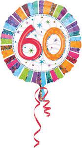 Bol Com Folie Ballon 60 Jaar Verjaardag Versturen Feestartikelen En Versiering Cadeau
