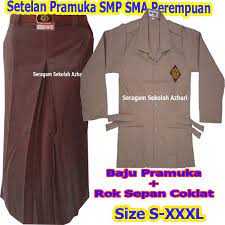 Gambar seragam pramuka sma lengkap. Jual Setelan Seragam Pramuka Smp Sma Wanita Size 6 7 8 9 10 Di Lapak Seragam Sekolah Azhari Bukalapak