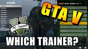 Select one of the following categories to start browsing the latest gta 5 pc mods: Gta V Trainer Comparison Simple Trainer Menyoo Enhanced Trainer And Pc Trainer V Youtube