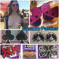 Custom nipple pasties