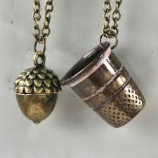 Peter Wendy S Kiss Trinkets Peter Pan Jewelry Peter Pan Necklace Acorn Necklace