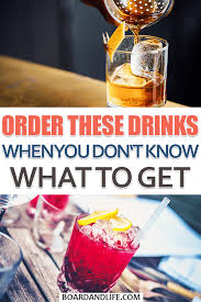 The Best Alcoholic Drinks To Order When You Don T Know What To Get Fun Drinks Alcohol Alcoholic Drinks Best Bar Drinks