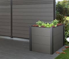 Wpc System Hochbeet Passend Zur Wpc System Serie Hochbeet Pflanzkubel Garten Hochbeet