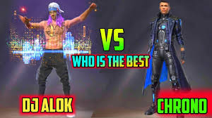 It can create a 5m aura that increases ally movement speed by 10% and of the characters compared, chrono is also the strongest. Dj Alok Vs Chrono Character Who Is The Best Character Free Fire Dj Alok Vs Cr7 Character Raju Youtube