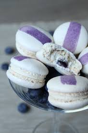 Macaron Myrtille Vanille10 Macaron Macaron Vanille Myrtille