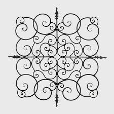 Small iron scroll wall decor. Buren Black Wrought Iron Scrolling Square Wall Art On Sale Overstock 27326741