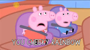 Pig wallpaper funny peppa pig pictures. Peppa Pig Wallpapers You Cheeky Rainbow Peppa Pig Gif