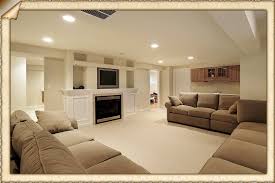 An unfinished basement is a great place to do your workouts. Easy Follow Finished Basement Ideas Bar House Plans 59182