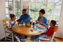 The Family Dinner Table Manners For Children Family Dinner Table Easy Meals For Kids Family Dinner