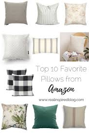 Top 10 Favorite Decorative Pillows From Amazon And Four Ideas For Styling Pillows Beige Couch Pillows Beige Pillows