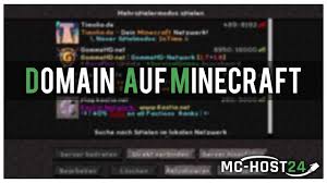 Cs:go, ark, arma 3, garry's mod uvm. Mc Host24 Domain Mit Minecraft Server Verbinden Youtube