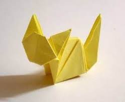pin na doske origami dieren