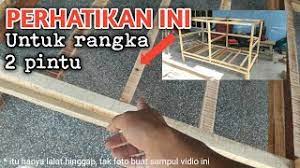 Dan terbukti aman karena kandang artupic pun semua menggunakan ukuran ini dan sudah berjalan aman 18 tahun. Rangka Kandang Ayam Jago Isi 2 Pintu Youtube