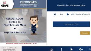 Captura web consulta tu local. Elecciones Congresales 2020 Donde Voto Cual Es Mi Mesa Y Local De Votacion As Peru