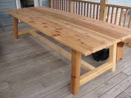 Large Outdoor Dining Table Cedar Outdoor Dining Table Outdoor Farmhouse Table Outdoor Dining Table Diy