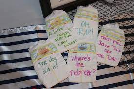 Cute For Baby Shower Have Guests Write Midnight Messages On Back Of Diaper For Those Late Night Di Superhero Baby Shower Boy Baby Shower Themes Baby Shower