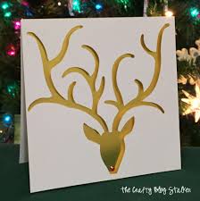 Cut one 3×5 inch and one 5×6 inch piece of cardstock. 7 Handmade Card Ideas For Christmas The Crafty Blog Stalker