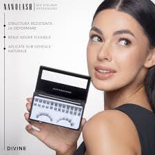 Gene false in cluster pentru aplicare DIY acasa, Nanolash, DIVINE, 36 buc