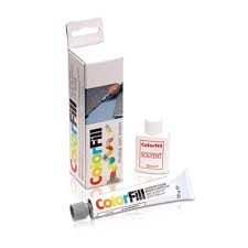 Taurus Beige Colorfill Worktop Joint Sealant Adhesive And Filler With Cleaning Solvent Cf031