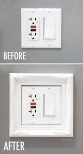 6 Ways To Make Over A Boring Light Switch Light Switch Covers Diy Light Switch Covers Craft Room Lighting