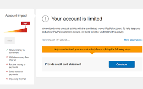 Check spelling or type a new query. Paypal Account Limited Solution Bizz Expert