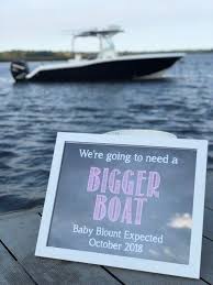 Baby On Board Were Going To Need A Bigger Boat Baby Announcement Boat Ann Baby Announcement Photos Baby Announcement To Husband Baby Announcement To Parents