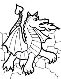 Dragons were found in the history and really these were very horrible. Free Printable Dragon Coloring Pages For Kids