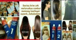 Beranda pengobatan rambut 10 cara alami meluruskan rambut. Berrina Pelurus Rambut Ubat Rebonding Shopee Malaysia