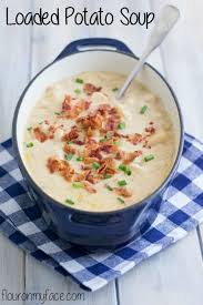 Crock Pot Loaded Potato Soup Recipe Via Flour On My Face Recipe Recipes Loaded Potato Soup Crockpot Recipes Easy