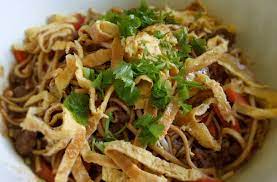 100 gram ayam, potong dadu. Resepi Mee Lidi Goreng Galeri Resepi