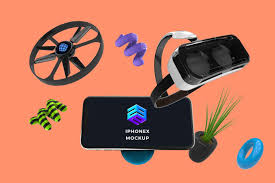 Drone Vr Iphone X Mockup Vr Iphone Mockup Iphone