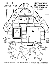 As one may have noticed from the cover page, our three little pigs are not so little anymore. Pictures Of The Three Little Pigs Coloring Home
