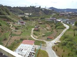 Dairede 1 yatak odası, 2 banyo ve teras bulunmaktadır. Cameron Highland Rose Apartment Home Facebook