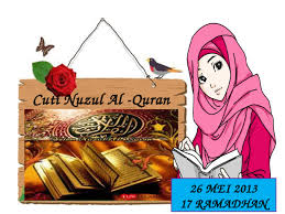Cuti hari raya aidilfitri & cuti persekolahan3 ogos hingga 18 ogos 2013. Cuti Nuzul Raya Pptx Powerpoint