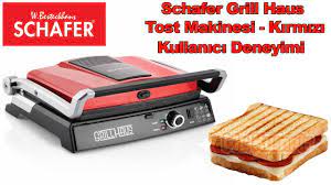 İlk kullanım öncesi iç levhaları yıkamama rağmen kötü bir koku yaydı(yanık kokusu değil). Schafer Grill Haus Tost Makinesi Kirmizi Kullanici Deneyimi Youtube