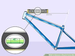 3 Ways To Measure A Bicycle Frame Size Wikihow