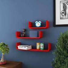 Rustic wall shelf, kitchen farmhouse. Shopdecor Beautifull Homitems U Shape Wall Shelves For Living Room Floating Shelf Home Decor Wall Mounted