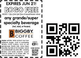 Biggby Coffee Biggby Coffee Coffee Coupons Bigby Coffee