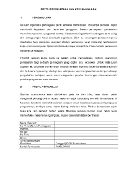 Memproses dan membekal makanan sejuk beku seperti roti pita, roti canai, karipap, pau, bebola ikan, daging kebab ayam dan lembu, dan sate. Doc Rbt3119 Rev1 Doc Sharibelacan Sharibelacan Academia Edu