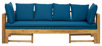 Check spelling or type a new query. Camille Beach Outdoor Extendable Acacia Wood Daybed Sofa Contemporary Outdoor Sofas By Gdfstudio Houzz