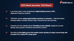 You unlock a world of possibilities when you open a savings account with icici bank. Icici Bank On Twitter Icici Bank Presents Icicistack A Set Of The Country S Most Comprehensive Digitalbanking Services Apis To Ensure Uninterrupted Banking Experience To The Customers Read Https T Co Pywu20yar5 Https T Co Buyknugjrn
