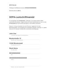 In diesem fall muss von ihnen ein neues mandat erteilt werden. Shopware 5 Versand Zahlungsarten Zahlungsarten