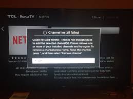 For more information, please visit this roku support page: Couldn T Add Netflix On Roku Tv Not Enough Space Roku Community