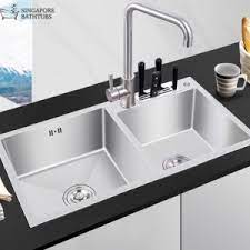 The sink installation is uncomplicated and can be done in any material countertop from granite to butcher block, providing the same striking effect throughout. Flush Mount Sink Singapore Best Of Undermount Overmount