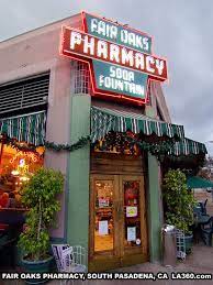 Fair Oaks Pharmacy Soda Fountain South Pasadena California Www Fairoakspharmacy Net Index2 Html 100 0333 Vintage Neon Signs South Pasadena Pasadena