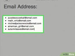 Emails for advicing new email address to colleagues. How To Choose An Email Address 4 Steps With Pictures Wikihow