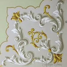 Barok Kose Motifi Barok Tezhip Islami Sanat