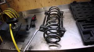 How To Use A Spring Compressor Safely Youtube
