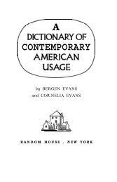 Antonyms — a class of words grouped together on the basis of the semantic relations of opposition. A Dictionary Of Cont